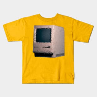 Low Poly Macintosh Plus Kids T-Shirt